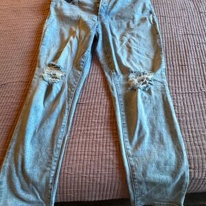 Old Navy Light Blue Straight Jeans